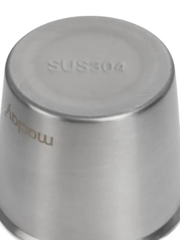 Стакан походный Maclay, 180 мл, нержавеющая сталь, двойное дно