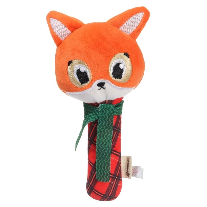 Игрушка-пищалка «Лисичка», текстиль, Крошка Я Игрушка-пищалка «Лисичка», текстиль, Крошка Я