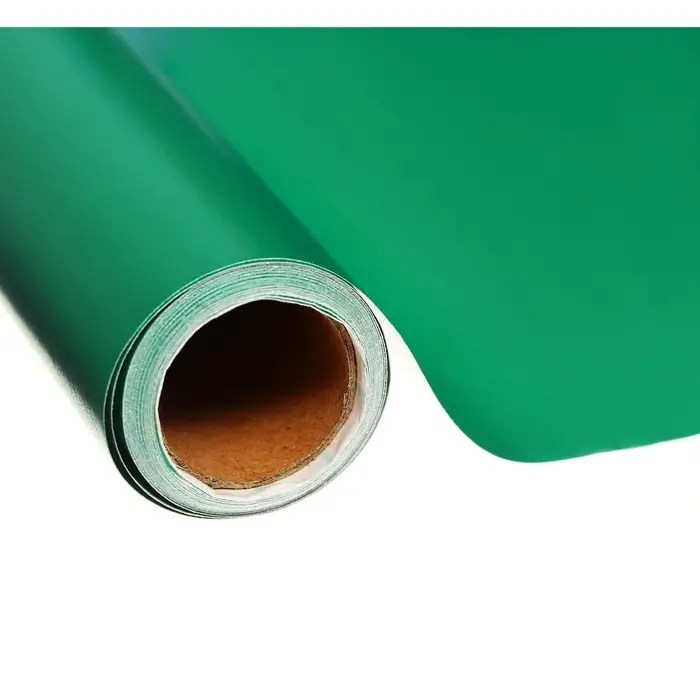 Плёнка самоклеящаяся, зеленая, 0.45&times;3 м, 80 мкм