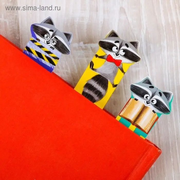 Закладки фигурные, картонные 5 шт. «Читай с енотом!» Закладки фигурные, картонные 5 шт. «Читай с енотом!»