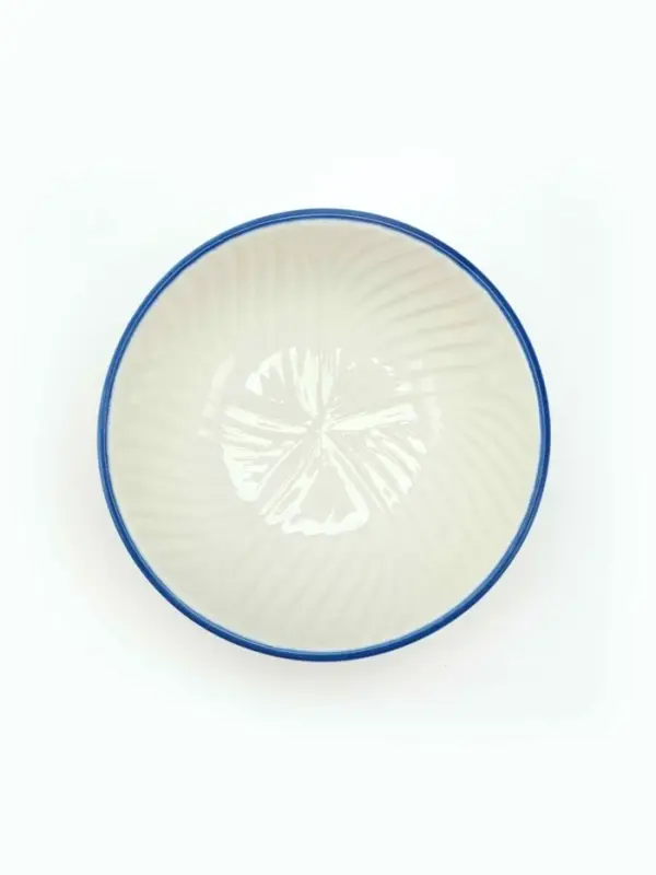 Тарелка суповая керамическая &laquo;Оушен&raquo;, 10&times;5 см, ручная работа