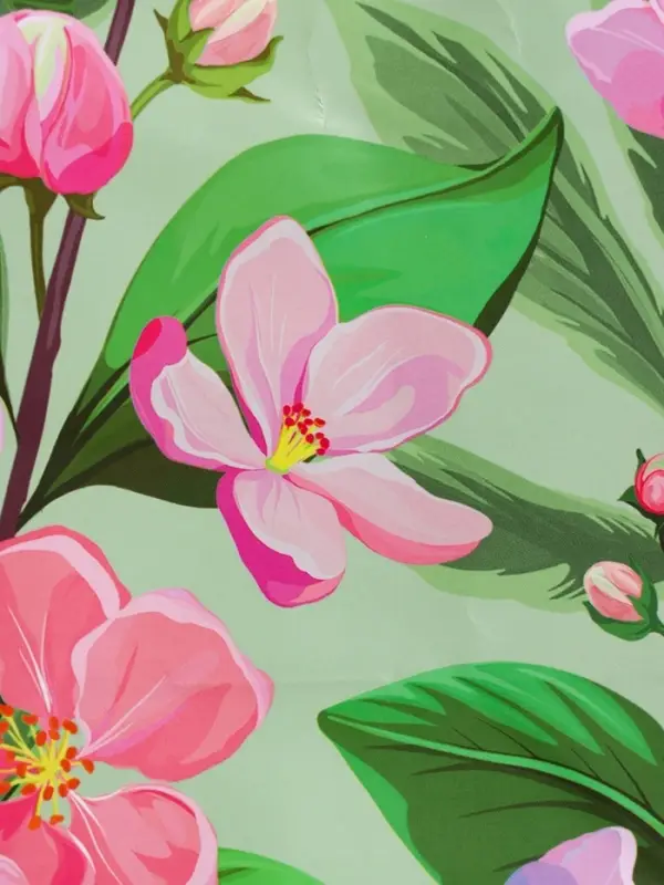 Пакет подарочный "Весеннее признание" ламинированый 11,5 х 14,5 х 6,5 см