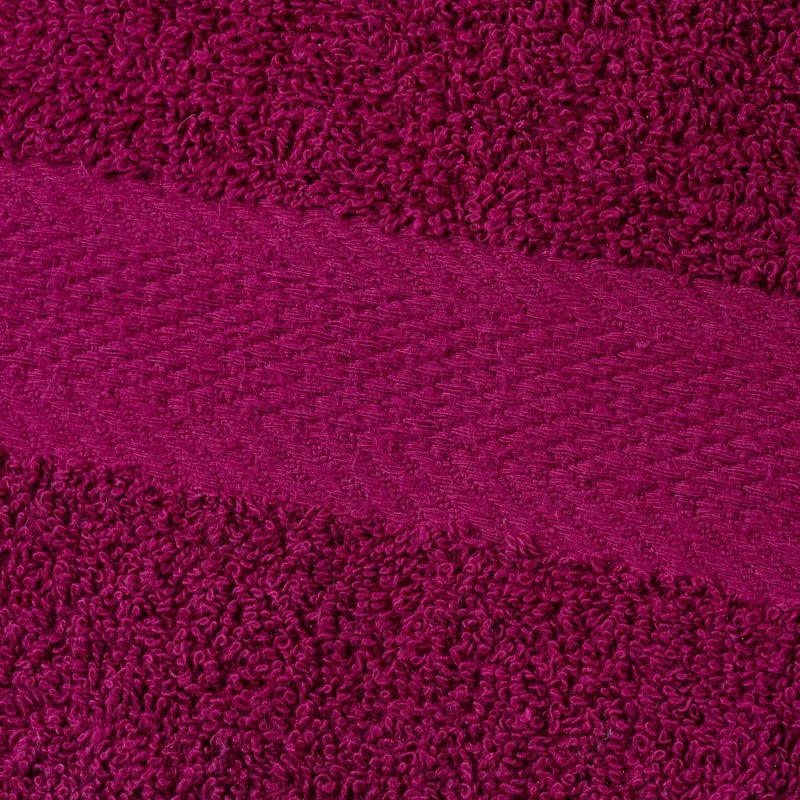 Набор полотенец махровых бордюр 440 г/м2, 50х90 винный, 10шт