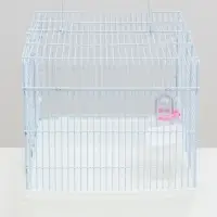Клетка для грызунов &laquo;Пижон&raquo;, 47&times;30&times;30 см, белая