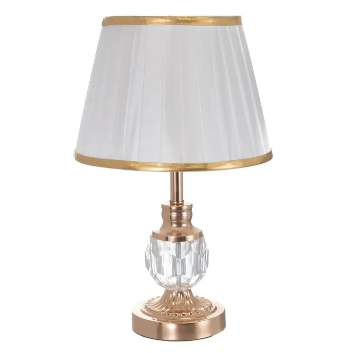 Настольная лампа Настольная лампа "Флойз" Е27 40Вт золото 24х24х38 см RISALUX