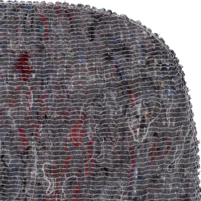 Тряпка для пола AZUR хлопковая серая большая 60х75см