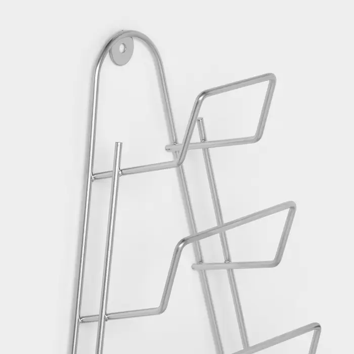 Подставка для крышек подвесная, 23&times;7&times;42 см, хром