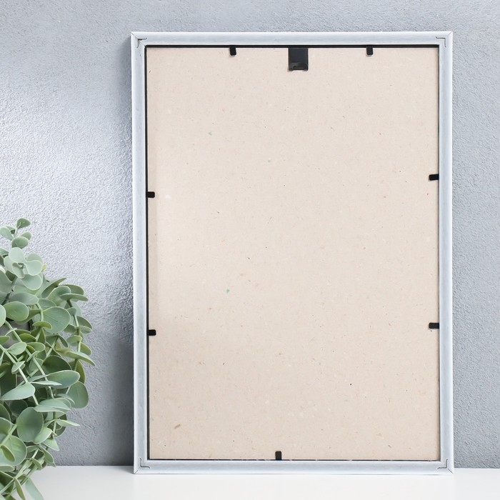 Фоторамка пластик Фоторамка пластик "Арона" 21х30 см, белый