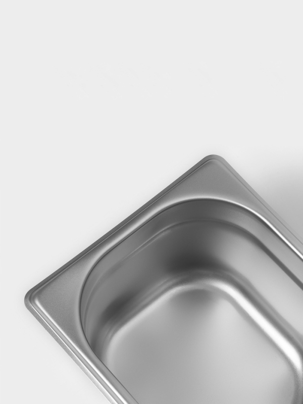 Гастроемкость 1/6x100 мм, 176x162x100 мм, толщина 0,8 мм Гастроемкость 1/6x100 мм, 176x162x100 мм, толщина 0,8 мм