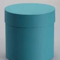 Набор шляпных подарочных коробок 5 в 1, пурпурный, 23&times;23-15&times;15 см