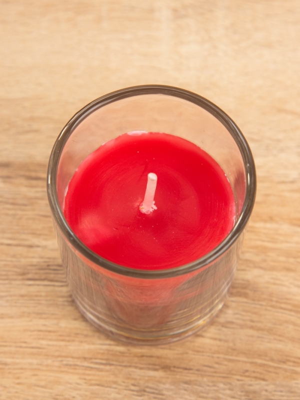 Набор свечей "DAZZLE CANDLE" 70 гр, красное яблоко