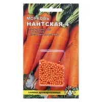 Семена Морковь &laquo;Нантская 4&raquo;, драже, 300 шт., &laquo;Росток-гель&raquo;