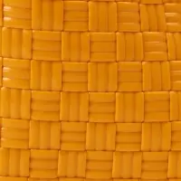 Сумка плетёная пластиковая, 23&times;11&times;30 см, жёлтая