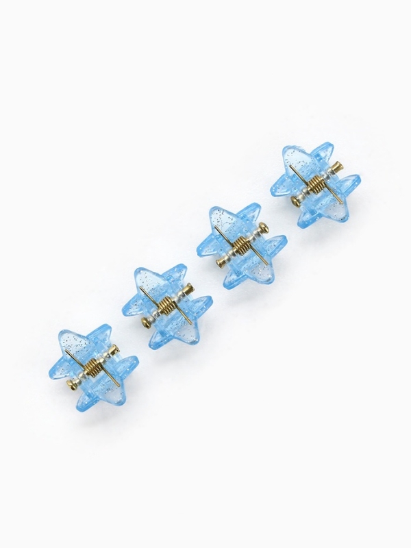 Бант для волос 2 шт, крабики «Яркая звезда», 8 х 12,5 см Бант для волос 2 шт, крабики «Яркая звезда», 8 х 12,5 см