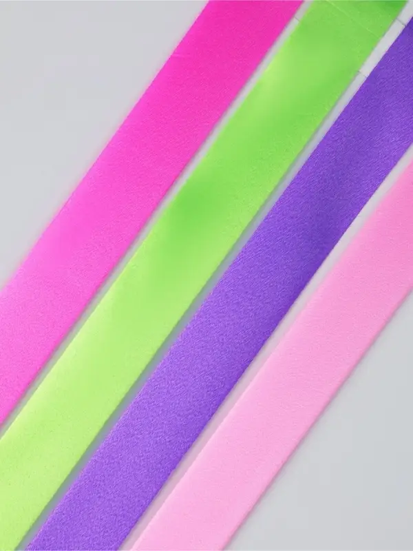 Лента упаковочная для декора и подарков, пастельный МИКС, 2 см &times; 45 м