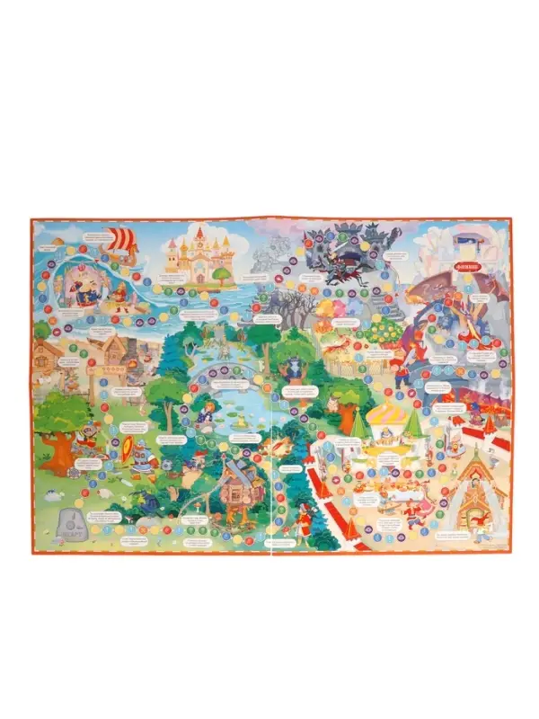 Игра-ходилка в коробке с карточками  Игра-ходилка в коробке с карточками "Любимые сказки"