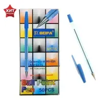 Ручка шариковая Beifa. АА 927BL, синий стержень, узел 0.7 мм