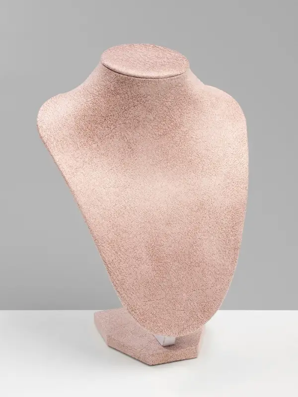 Бюст для украшений QF, 16&times;11&times;21 см, розовый