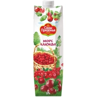 Морс Сады Придонья клюквенный 1л