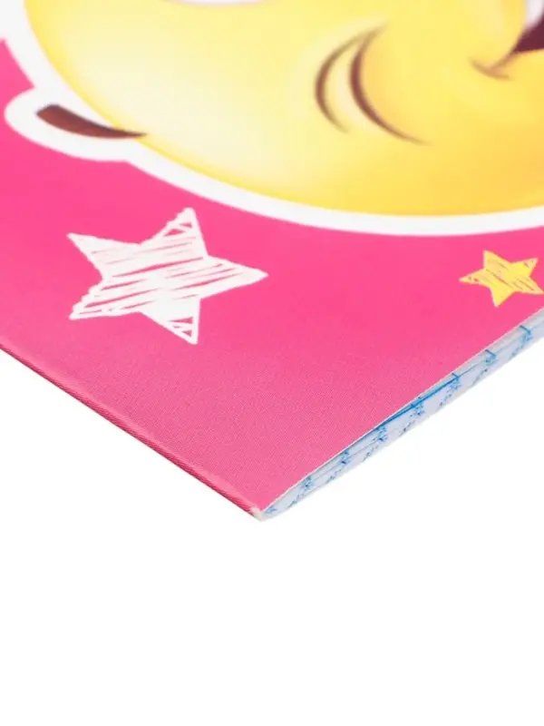 Блокнот А6, 24 листа в клетку на скрепке &laquo;Смайлики&raquo;, обложка мелованный картон, МИКС