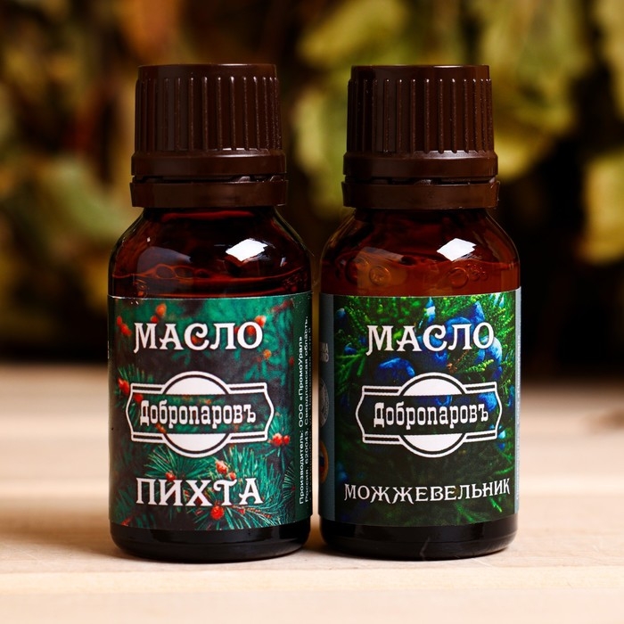 Набор для бани в коробке "Любимый муж" шапка, масло можжевельника и пихты