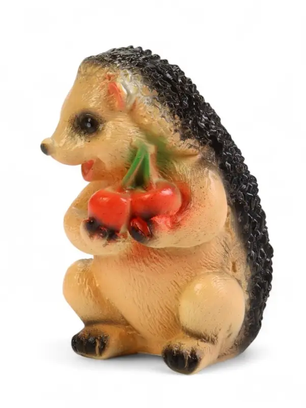 Садовая фигура из гипса &laquo;Ёжик с вишней&raquo;, 9&times;11&times;13.5 см