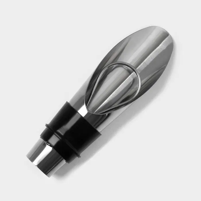 Набор для вина на 2 бутылки Доляна «Премьер», 4 предмета: штопор, пробка, воронка, кольцо Набор для вина на 2 бутылки Доляна «Премьер», 4 предмета: штопор, пробка, воронка, кольцо