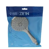 Лейка для душа ZEIN Z3533, d=120 мм, 5 режимов, хром/серый