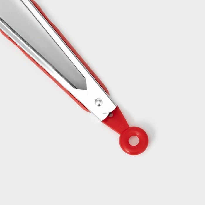 Щипцы универсальные для гарнира Доляна «Лист», 28 см, цвет МИКС Щипцы универсальные для гарнира Доляна «Лист», 28 см, цвет МИКС