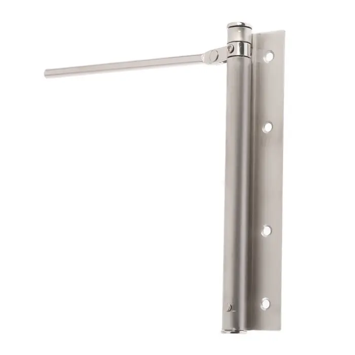 Доводчик дверной пружинный ТУНДРА, нержавеющая сталь