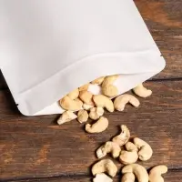 Пакет Zip-lock Крафт, белый, с прямоугольным окном 16&times;26 см