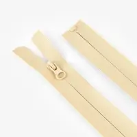 Молния &laquo;Спираль&raquo;, №7, разъёмная, водонепроницаемая, замок автомат, 50 см, светло-бежевая