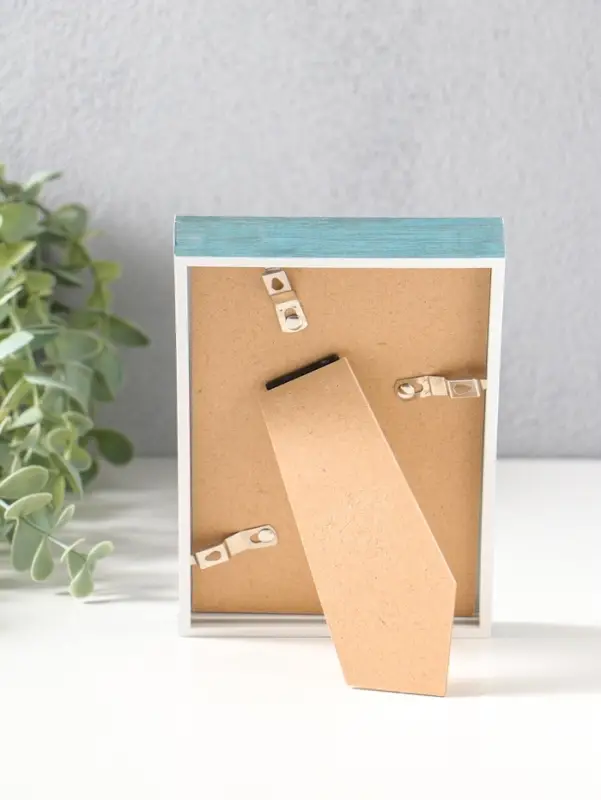 Фоторамка пластик 10х15 см "Данте" голубая лагуна 16х10,8х2,5 см