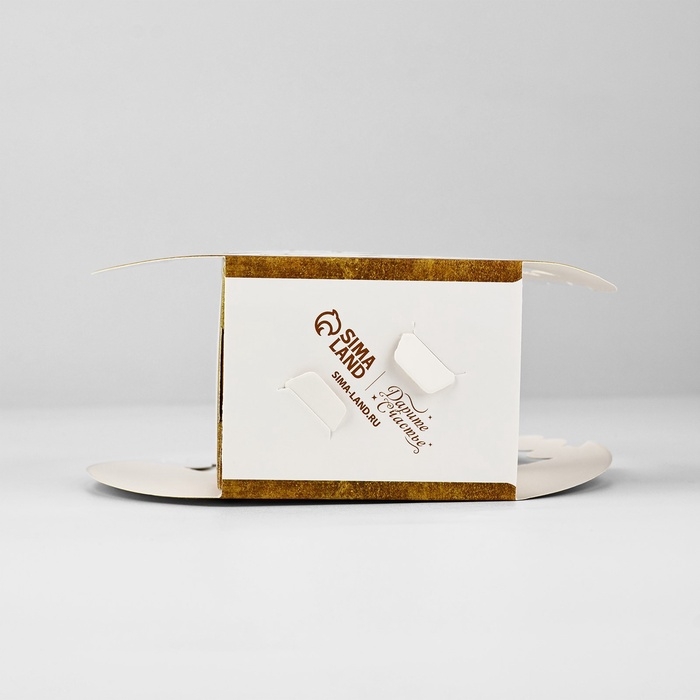 Коробка подарочная на Рамадан «Счастливого праздника», тиснение, 15 х 13.5 х 6 см