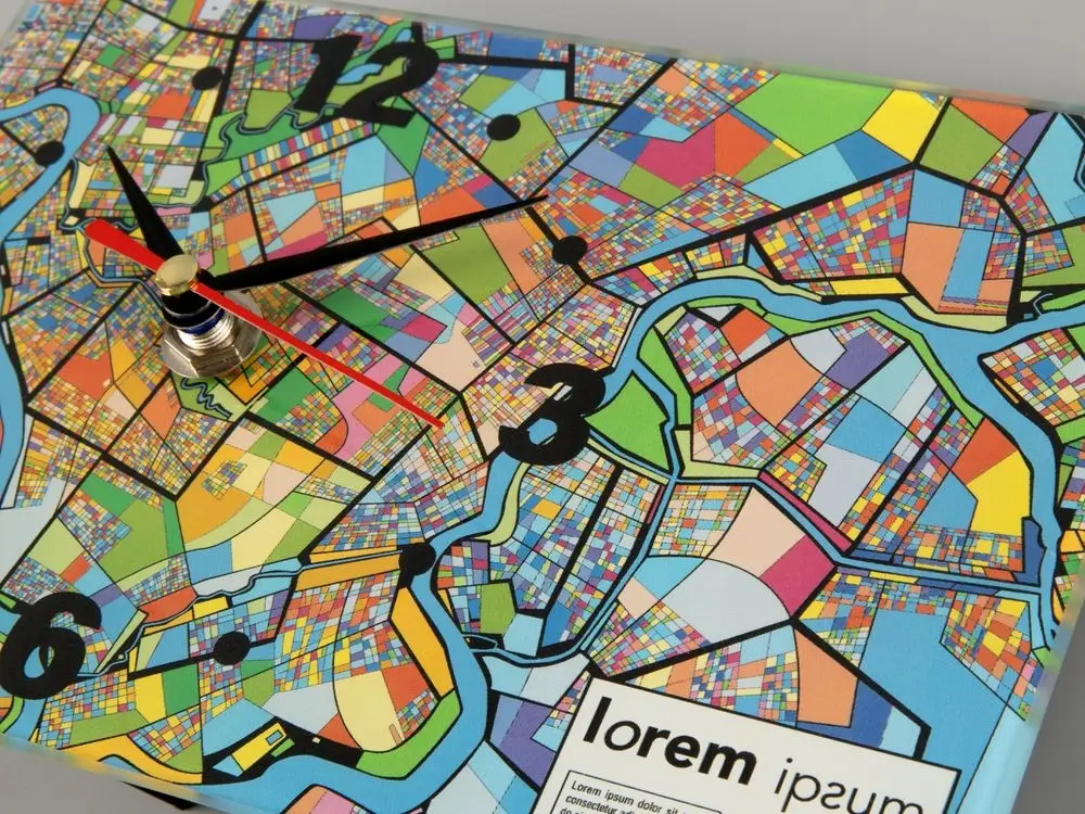 Часы настольные на заказ Uptime Часы настольные на заказ Uptime