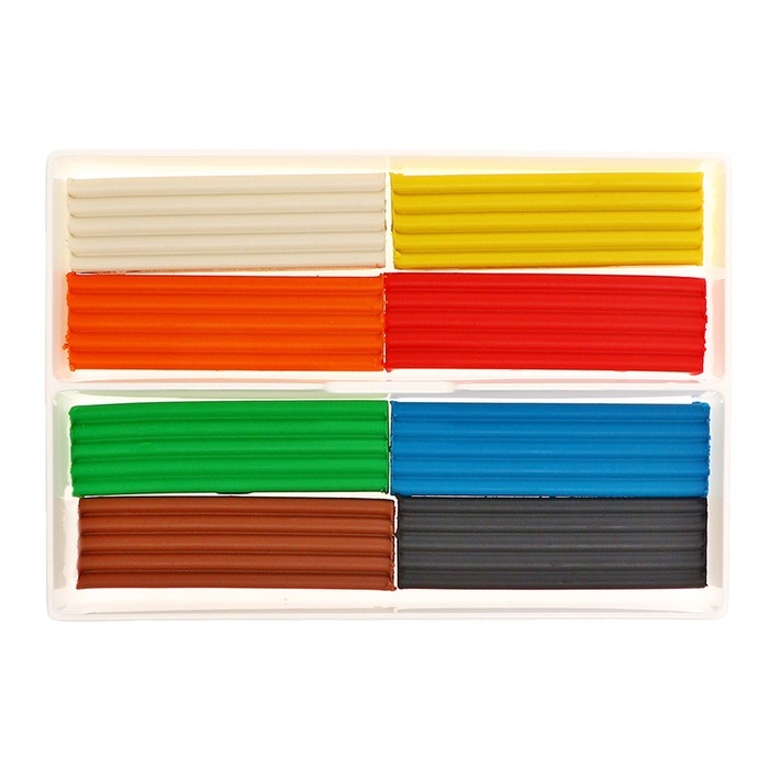 Пластилин 8 цветов 160 г Пластилин 8 цветов 160 г "Классика"