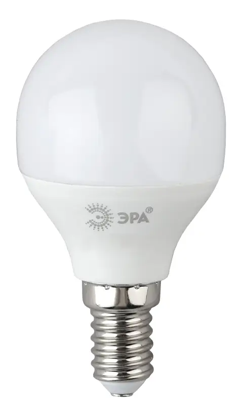 Лампа светодиодная LED 10 Вт 800Лм 2700К шар теплый E14 220-240В LED P45-10W-827-E14 Red Line