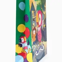 Пакет подарочный &laquo;С днём рождения&raquo;, 31&times;40&times;11.5 см, упаковка, Попугай Кеша