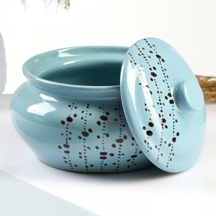 Пельменница  Пельменница "Псковская" 1,8л / 15х20,8см, блюз