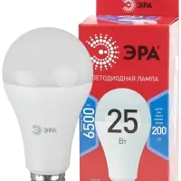 Лампа светодиодная LED 25 Вт 2000Лм 6500К груша холодный E27 220-240В LED A65-25W-865-E27 Red Line