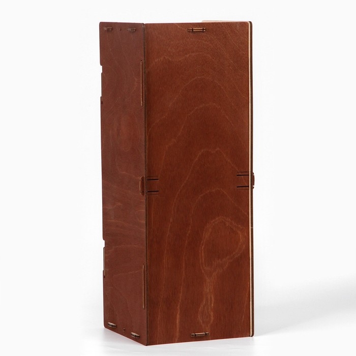 Ящик для хранения вина «Здесь больше философии», 34 х 13 х 13 см