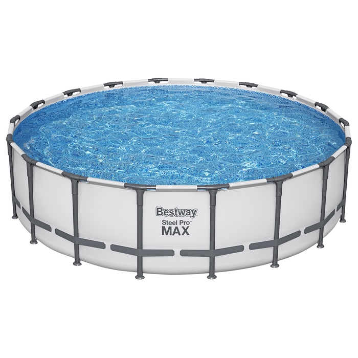 Бассейн каркасный Bestway Steel Pro Max, 549×132 см, фильтр-насос, лестница, тент, 561FJ Бассейн каркасный Bestway Steel Pro Max, 549×132 см, фильтр-насос, лестница, тент, 561FJ