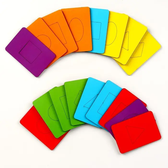 Лото Десятое Королевство &laquo;Досочки Сегена № 1&raquo;, 18 досочек, 18 вставных фигур