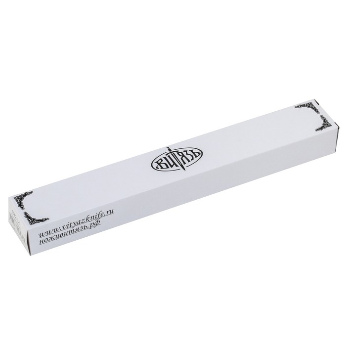 Нож разделочный  Нож разделочный "Скорпион" с чехлом, сталь - 65х13, рукоять - дерево, 14.5 см