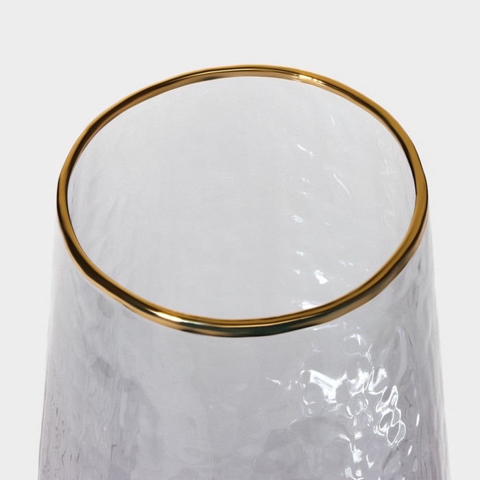 Набор бокалов для шампанского стеклянный Magistro «Дарио», 180 мл, 7×27,5 см, 2 шт, цвет графит Набор бокалов для шампанского стеклянный Magistro «Дарио», 180 мл, 7×27,5 см, 2 шт, цвет графит