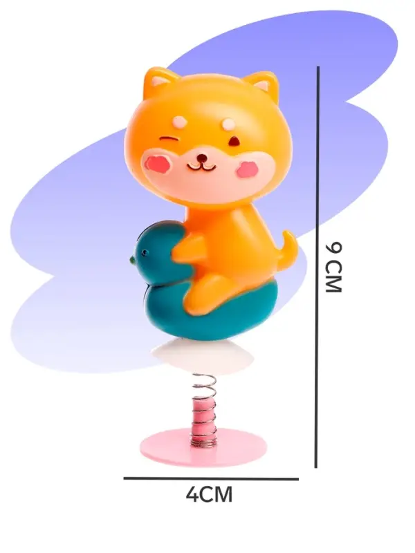 Фигурка животного «Прыгающие зверята», антистресс, на присоске, МИКС