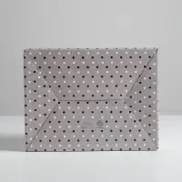 Коробка подарочная сборная, упаковка, Present, 30 х 23 х 12 см