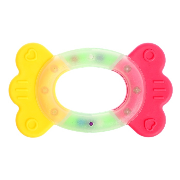 Набор погремушек с прорезывателем для зубов «Фруктики. Апельсин», 4 шт Набор погремушек с прорезывателем для зубов «Фруктики. Апельсин», 4 шт