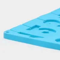 Форма для леденцов Доляна &laquo;Арифметика&raquo;, силикон, 29&times;17 см, 10 ячеек (5&times;4 см), с палочками, МИКС