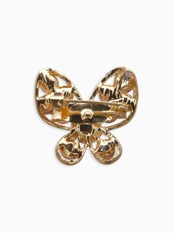 Брошь &laquo;Ассорти&raquo;, бабочек порхающих, МИКС
